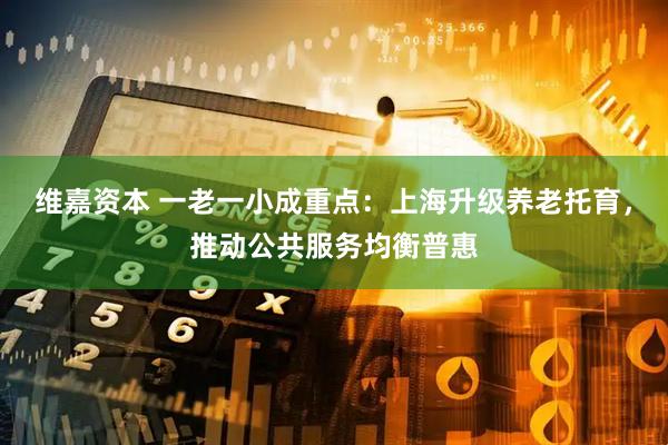 维嘉资本 一老一小成重点：上海升级养老托育，推动公共服务均衡普惠