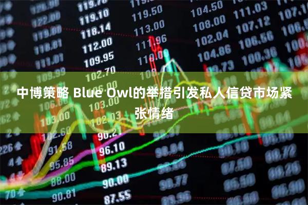 中博策略 Blue Owl的举措引发私人信贷市场紧张情绪