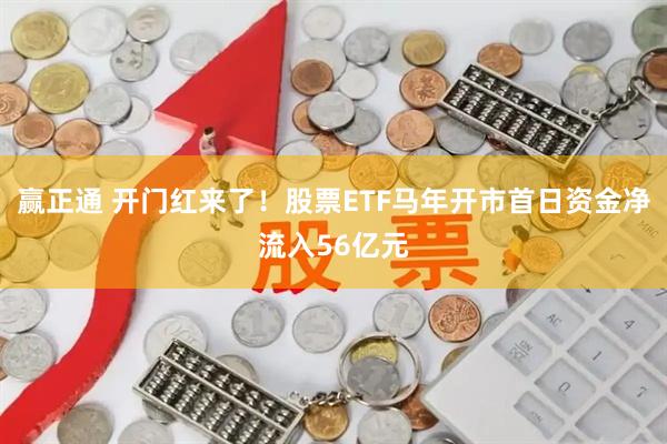 赢正通 开门红来了！股票ETF马年开市首日资金净流入56亿元