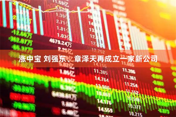 涨中宝 刘强东、章泽天再成立一家新公司