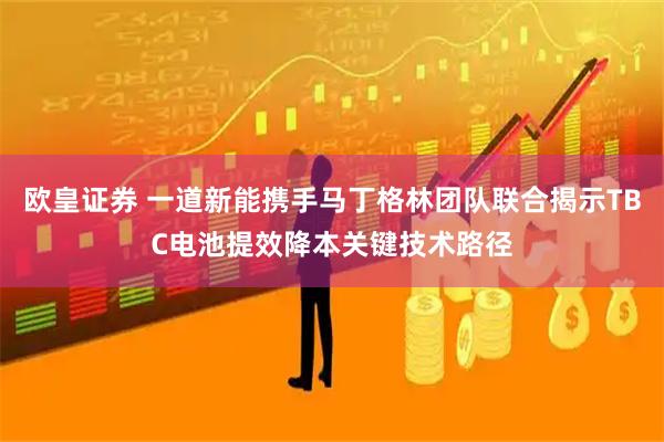 欧皇证券 一道新能携手马丁格林团队联合揭示TBC电池提效降本关键技术路径
