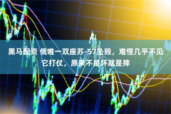 黑马配资 俄唯一双座苏-57坠毁，难怪几乎不见它打仗，原来不是坏就是摔